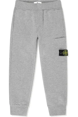 Stone Island Pantalones con motivo de brújula