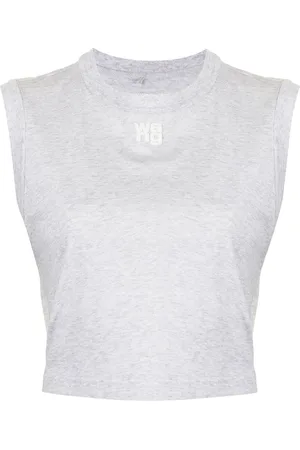 Alexander Wang Playera con parche del logo