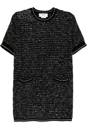 Thom Browne Vestido corto de tweed