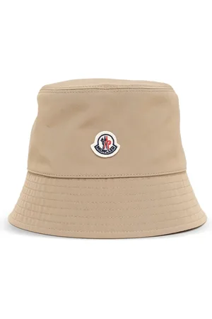 Moncler Gorro de pescador con parche del logo