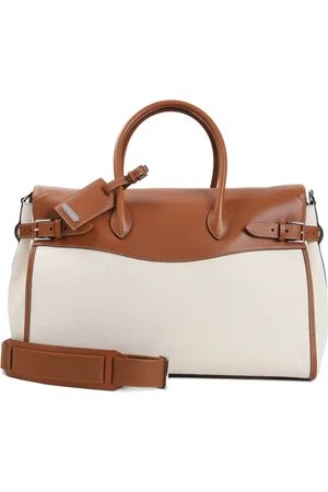 Ralph Lauren Tote con diseño de dos tonos