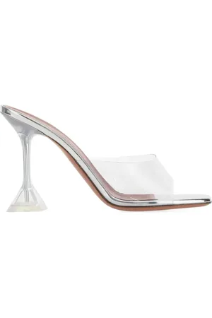 Amina Muaddi Mules Lupita con tacón 95mm