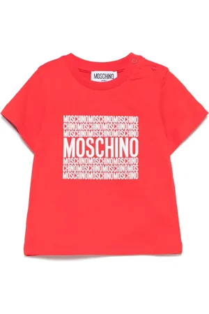 Moschino Playera con logo estampado
