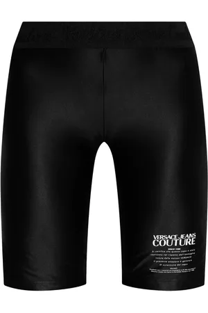 VERSACE Shorts con logo estampado