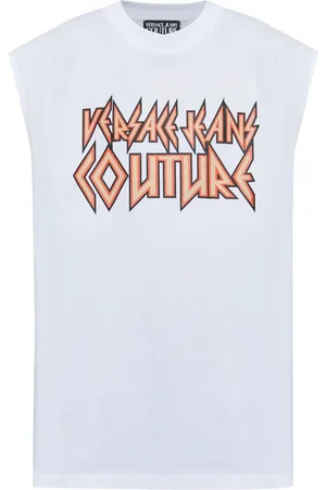 VERSACE Camiseta con logo estampado