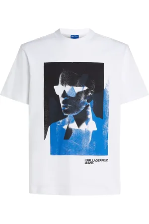 Karl Lagerfeld Playera con estampado gráfico
