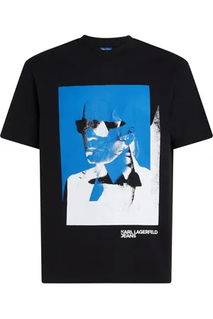 Karl Lagerfeld Playera con estampado gráfico