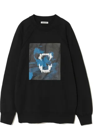 UNDERCOVER Sudadera con vampiro estampado