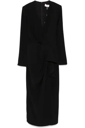NISSA Vestido midi con cuello en V
