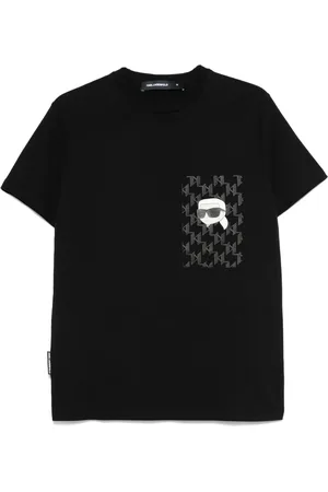 Karl Lagerfeld Playera estampada Ikonik Karl