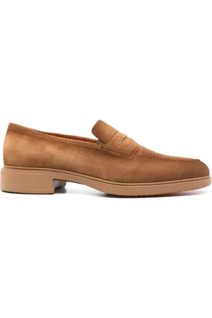 santoni Mocasines de gamuza