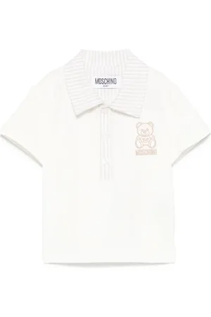 Moschino Playera tipo polo con motivo Teddy Bear