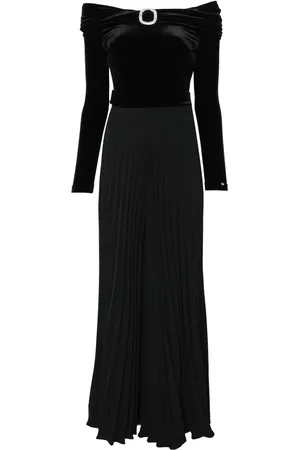 NISSA Jumpsuit plisado con detalles de cristal