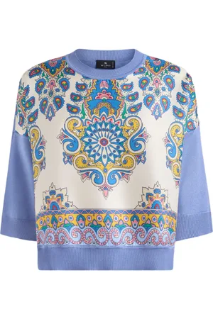 Etro Playera tejido estampado