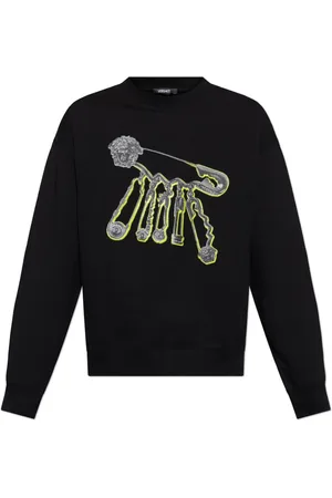VERSACE Sudadera con estampado Medusa Safety Pin