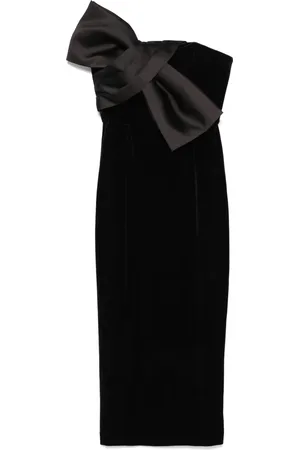 NISSA Vestido midi con detalle de moño