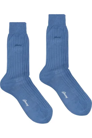 BRIONI Calcetines con logo en jacquard