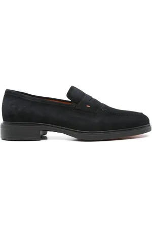 santoni Mocasines de gamuza