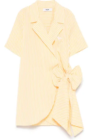 Msgm Vestido de popelina