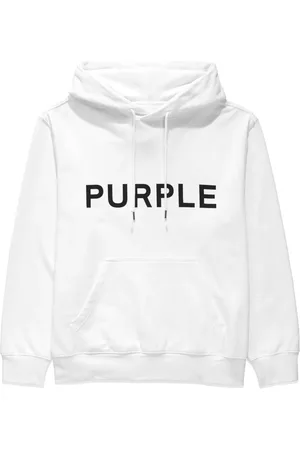 Purple Brand Hoodie con logo estampado