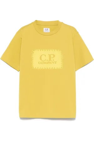 C.P. Company Playera con logo estampado