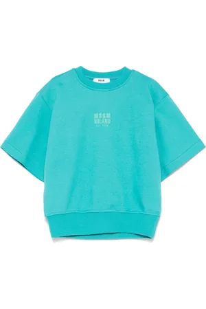 Msgm Playera con sello del logo