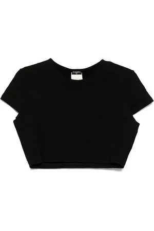 CHANEL Playera CC Mark 1997 con manga corta