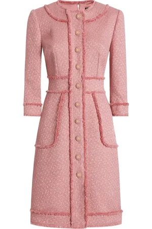 Dolce & Gabbana Vestido midi con flecos