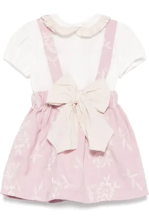 LA STUPENDERIA Set de vestido con bordado floral