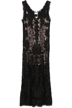 P.A.R.O.S.H. Vestido largo con encaje