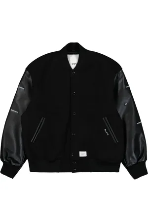 Wtaps Chamarra bomber con parche del logo