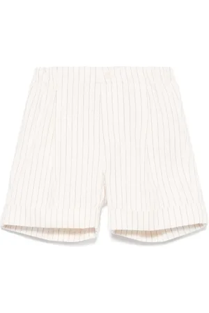 Il gufo Shorts con estampado de rayas diplomáticas