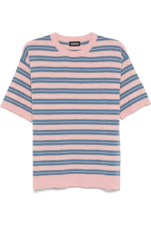 Mainless Playera con motivo de rayas