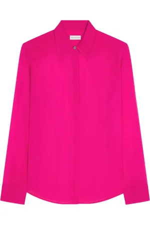 DRIES VAN NOTEN Camisa de seda ajustada