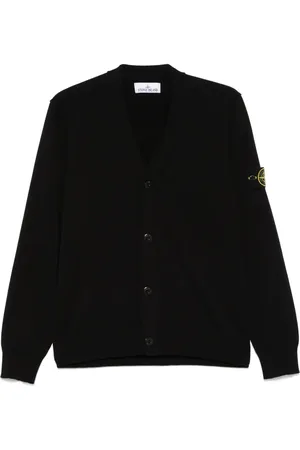 Stone Island Cárdigan con distintivo Compass