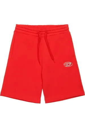 Diesel Shorts con placa Oval D