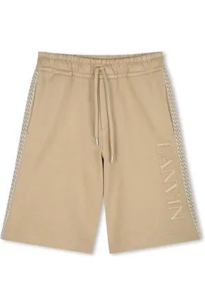 Lanvin Shorts con logo bordado
