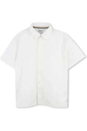 HUGO BOSS Camisa con logo estampado