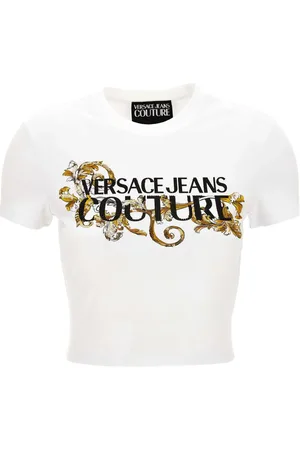 VERSACE Playera con logo estampado