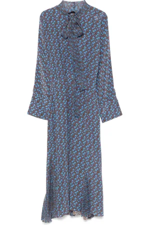 ERMANNO SCERVINO Vestido midi con estampado floral