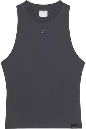 Courrèges Camiseta con mangas caídas