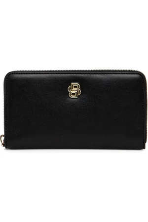 HUGO BOSS Cartera con placa del logo