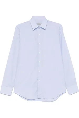 CANALI Camisa con estampado de cuadrícula
