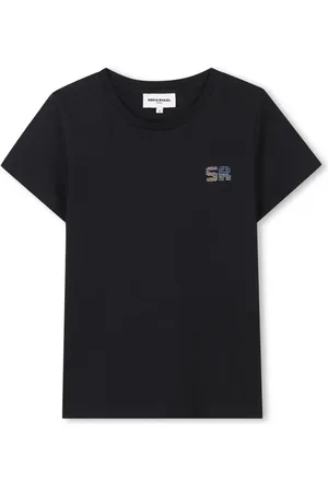 Sonia Rykiel Enfant Playera con logo estampado
