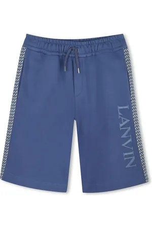 Lanvin Shorts con logo bordado