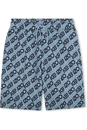 Kenzo Shorts deportivos con logo estampado