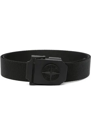 Stone Island Cinturón ajustable con distintivo Compass