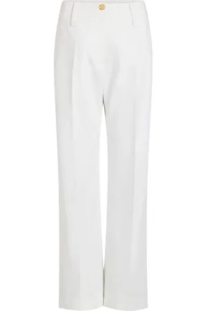 Patou Pantalones con pretina ancha