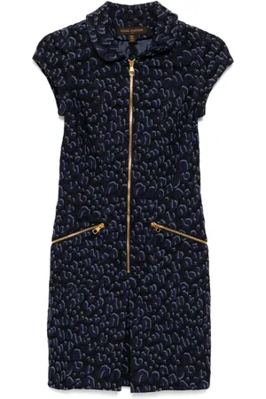 LOUIS VUITTON Vestido Leopards 2000