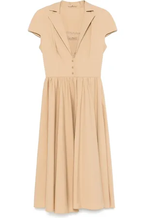 ERMANNO SCERVINO Vestido midi con diseño acampanado